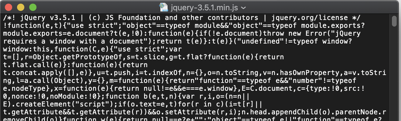 JavaScript Minimization, Obfuscation and Open Source Compliance | Zebra ...
